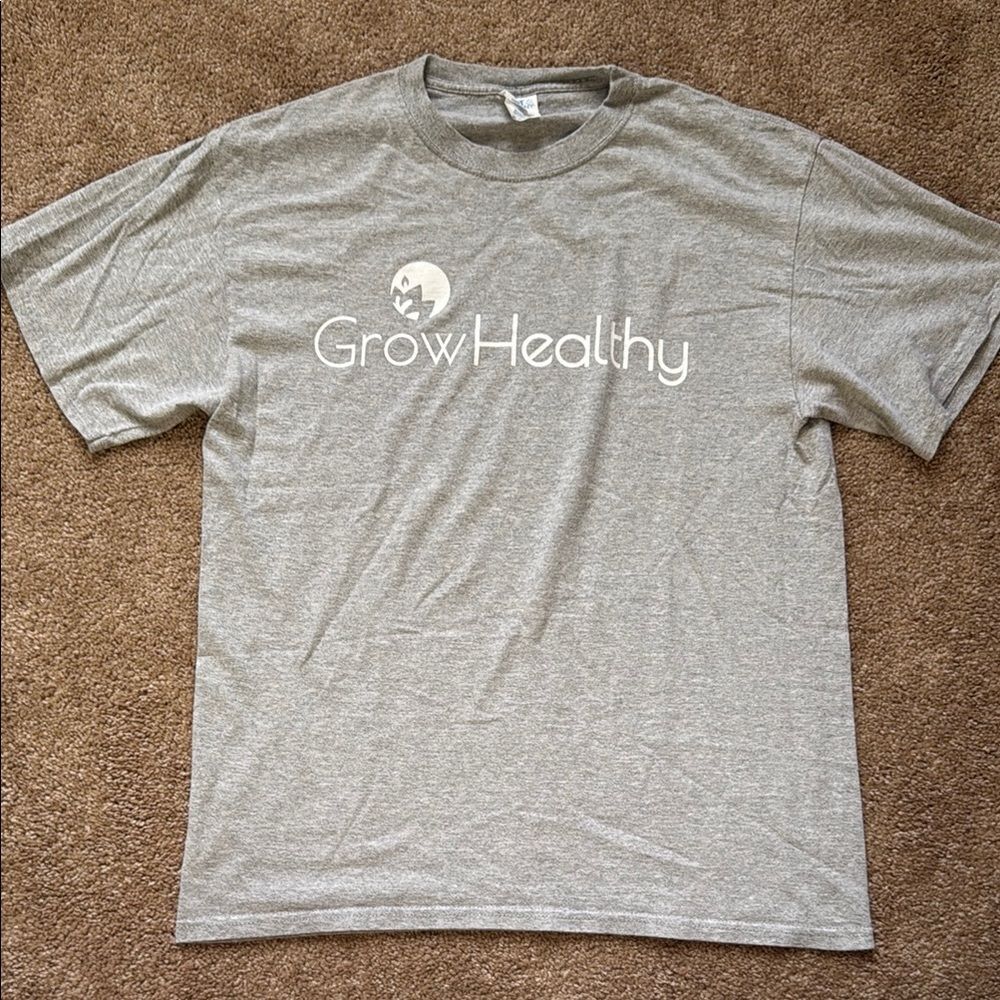 Gray 'Grow Healthy' T-Shirt